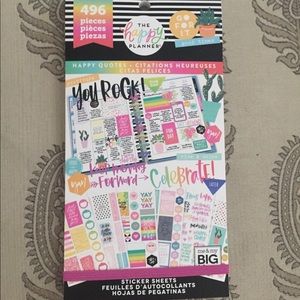 NWT Happy Planner stickers